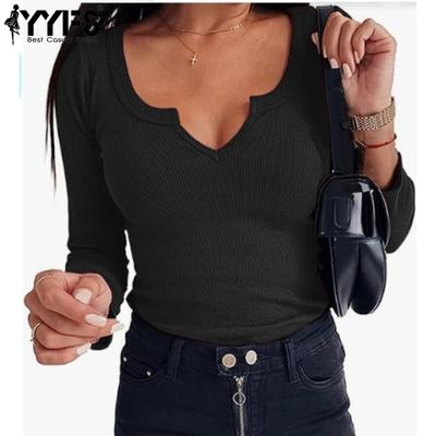 Women's Fashion Casual Summer Spring Solid Color Print Short Sleeve V-Neck Blouses & Shirts