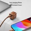 MOMAX 30W GaN Dual-Port Fast Charger with Foldable Plug