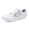 Unisex Cycling Shoes With Rotating Dial Low-Cut PU Leather MTB Road Bike Clipless Compatible