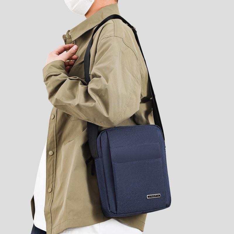 Herren Umhängetasche Oxford Kleine Schultertasche Handy-Tasche