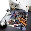 Fighting Game S-SkullGirls Room Mats Cheaper Anti-slip Modern Living Room Balcony Printed Welcome Rug