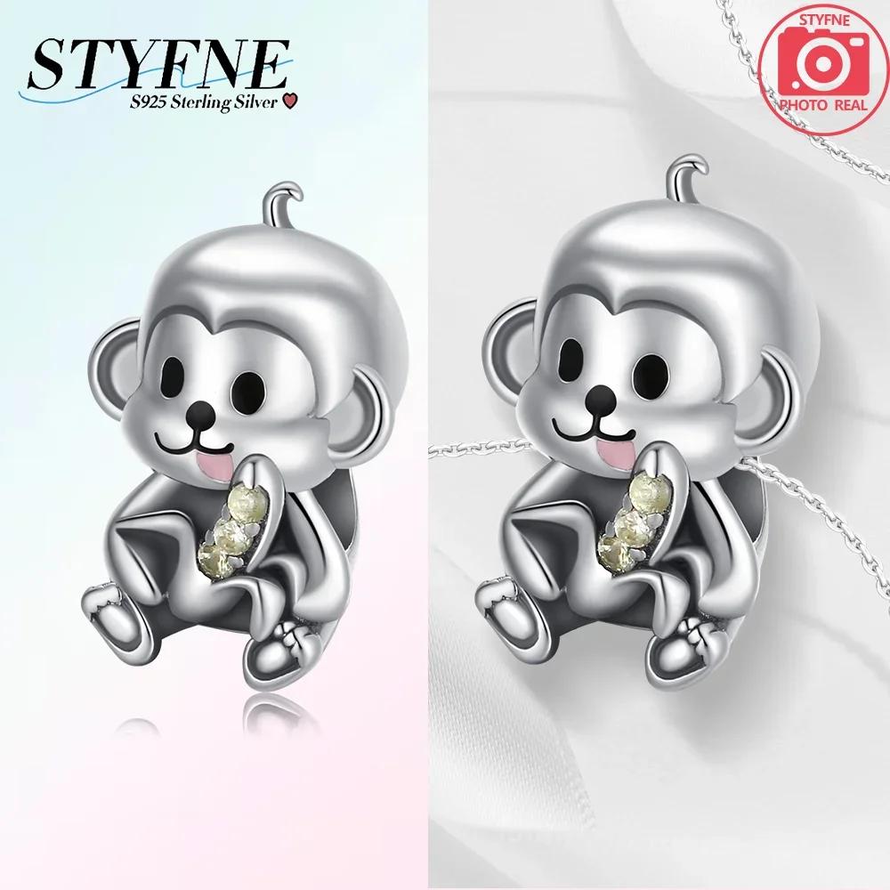 New Cute Black Panda Beads Fit Bracelets Decoration Diy Birthday Party Fine Gifts Jewelry Bracelets Accessories