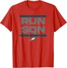 Run Sqn Saquon Eagles Vintage Barkley Design 90er Unisex T-Shirt