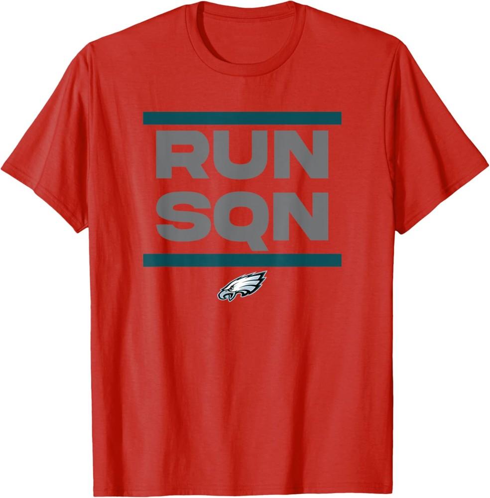 Run Sqn Saquon Eagles Vintage Barkley Design 90S Unisex T-shirt XXXXL