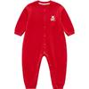 Rabbi Baby Festive Pure Cotton Long Sleeve Romper