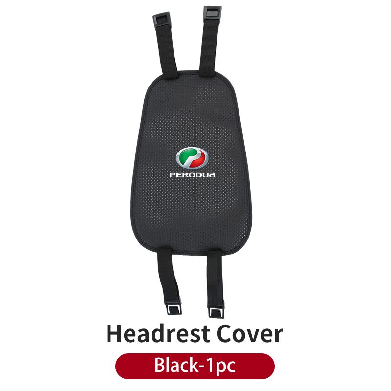 

Leather Car Seat Headrest Cover Auto Accessories Protective Mat For Perodua Axia Bezza Myvi Alza Ativa Aruz