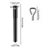 Artificial Tree Height Extender 0.5-1.25 Inch Christmas Tree Base Height Extender With 3 Fixing Screws Metal Extension Pole