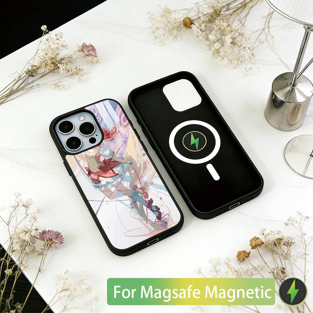 

Puella Magi Madoka Magica Phone Case For iPhone17,16,15,14,13,12,11 Plus,Pro Magnetic For Magsafe Wireless Charging iPhone11Pro