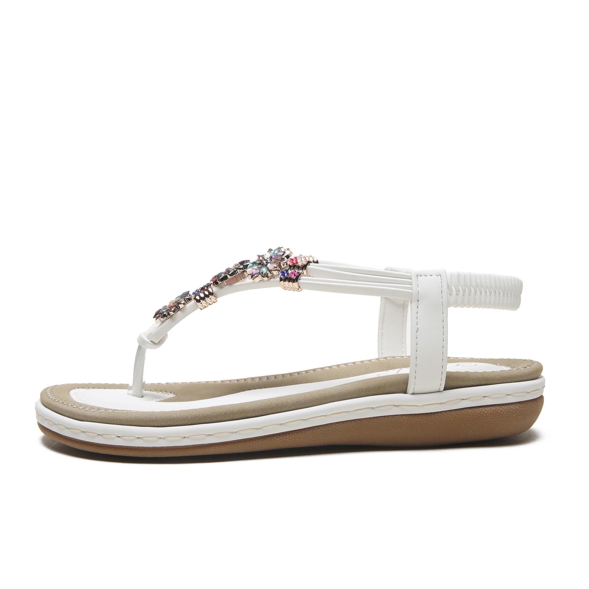 

2022 Spring Plus Size Bohemian Flat Casual Sandals for Women – Comfortable and Stylish 35