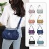 Damentasche Sommer neue Nylontasche plissierte Schultertasche Trend Mutter Umhängetasche Handy kleine quadratische Tasche