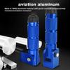 1Pair Motorcycle Foot Pegs CNC Aluminum Motor Bike Universals Folding Footrests Foot Pegs Premium Rear Foot Pedals Motorbike