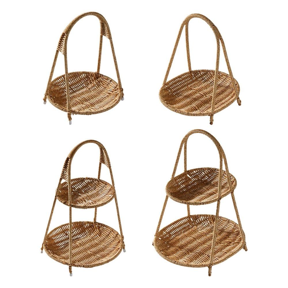 for Wedding Party Plastic Manual Fruit Storage Tray Snack Rack Afternoon Tea Tray Dried Fruit Tray