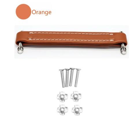 Leather Handle -Vintage Style Soft Leather Guitar Amplifier Speaker Handle Cabinet Drawer Knobs Gear Hardware Parts Accessories