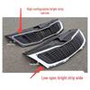 Compatible Kia K2 Grille, Headlights, Taillights, and Fog Lights for 2011-2014 Models