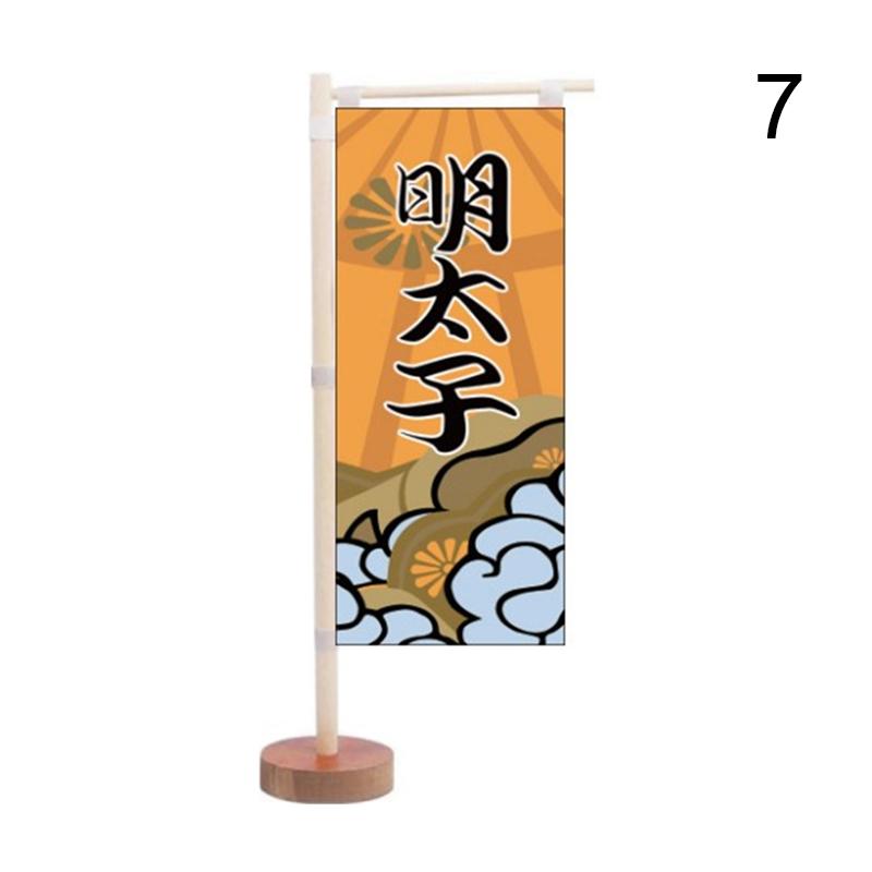 Japanese Style Mini Flag Sushi Cuisine Decoration Restaurant Advertising Ornaments Kitchen Japanese Signboard Flag Banner