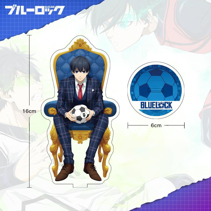 Standee Prigione Blu 16cm Fronte-Retro HD Anime Segno Acrilico Standing Standee