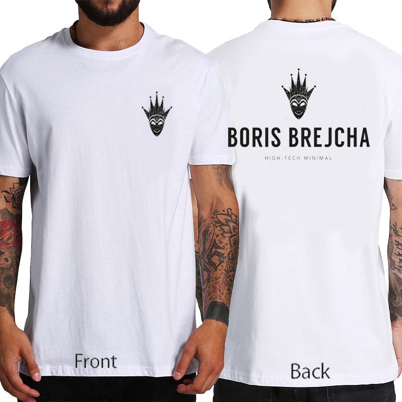 Harajuku Hip-hop Boris Brejcha Dj Mask Cool Short Men Women Tee Shirt Male Summer Fashion Hipster  Y2K  Hot Product