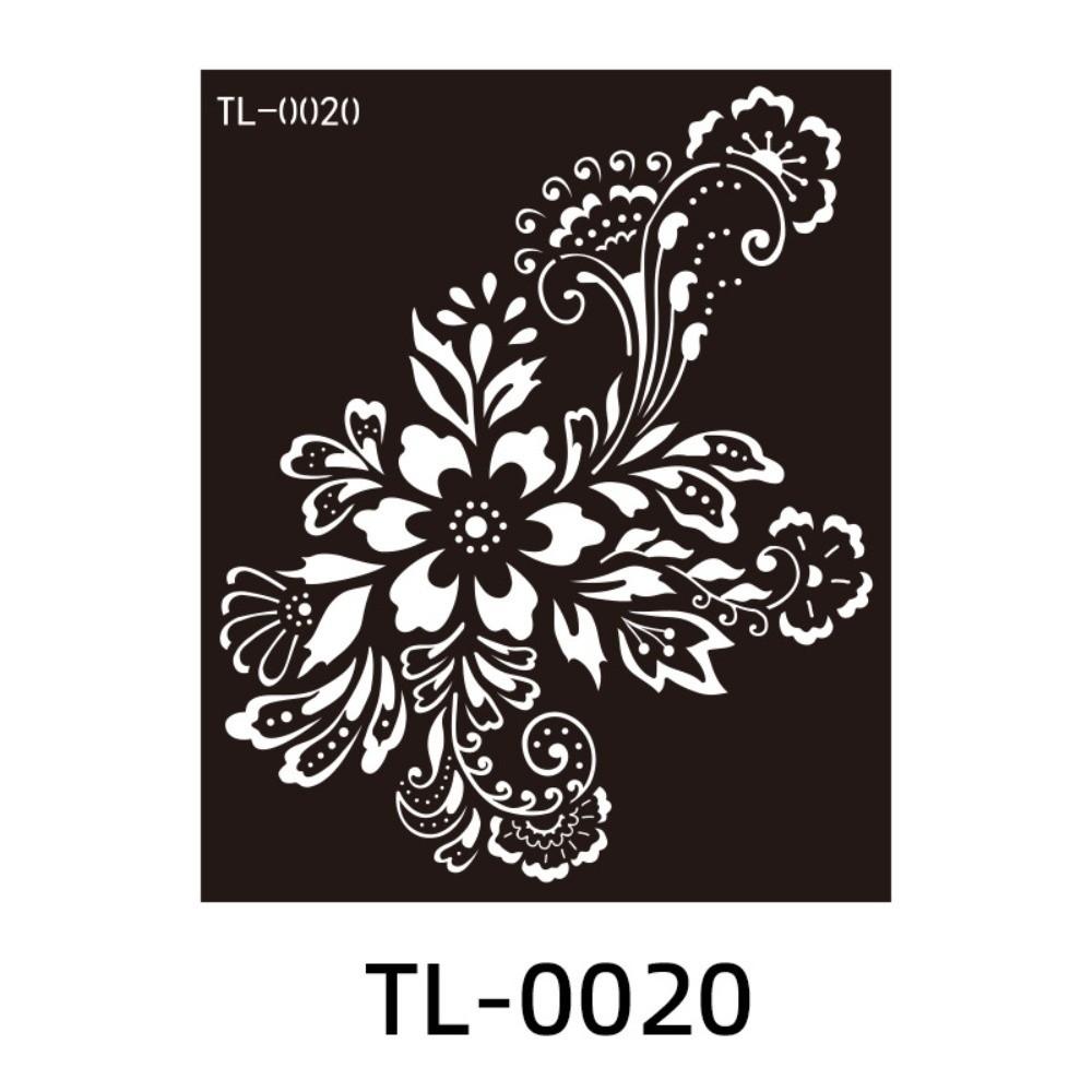 Fake Tattoo Decals Henna Tattoo Template Hollow Temporary Tattoo Henna Tattoo Stencil  Girls