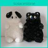 Sweating Dog Cute Doll Big Eyes Cat Plush Toy For Kids Birthday Gift Decor And