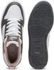 Puma Rebound V6 Low Sneakers In Rich Grey/matte Mist/white