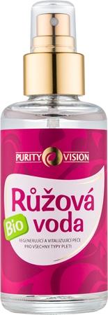 

Органическая розовая розовая вода Purity Vision TU прозрачный
