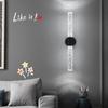 Modern Bubble Crystal Wall Lamps Indoor Two Colors Light for Bedroom Living Room Corridor Household Sconce Lighting Fixture