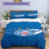 Bahia Fc Crest Emblem Printed Pattern Duvet Cover Set – Includes 1 Duvet Cover and 2 Matching Pillowcases Bedroom Decor Christmas Gifts