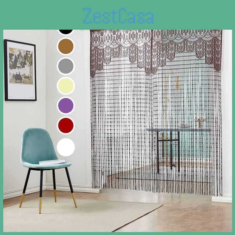 Thread New Tassel 2025 Curtain Curtains Door Curtain Crossborder Exclusive Partition Curtain Hot Selling