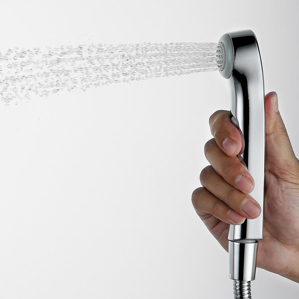 P04 Cold Bidet Faucet for Toilet Attachment Handheld Bidet Sprayer Kit Cloth Diaper Sprayer