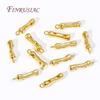 18K Gold Plated 2 Holes Separators Bars,Irregular Shape Spacer Bar,Handmade Decorative DIY Beading Jewelry Materials