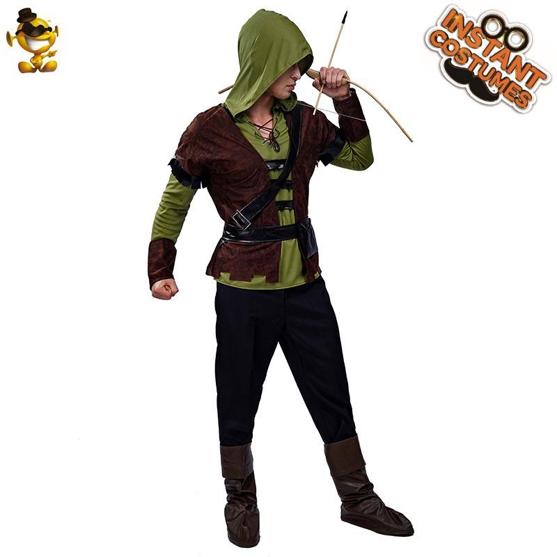 Halloween adult men's archer role-playing costume, European Rogue stage party costume