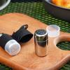 Auslaufsicherer Gewürzbehälter Rostfreie Kapsel-Flasche Mit Netzen Aufbewahrungstasche Für Camping Picknicks Rucksacktouren
