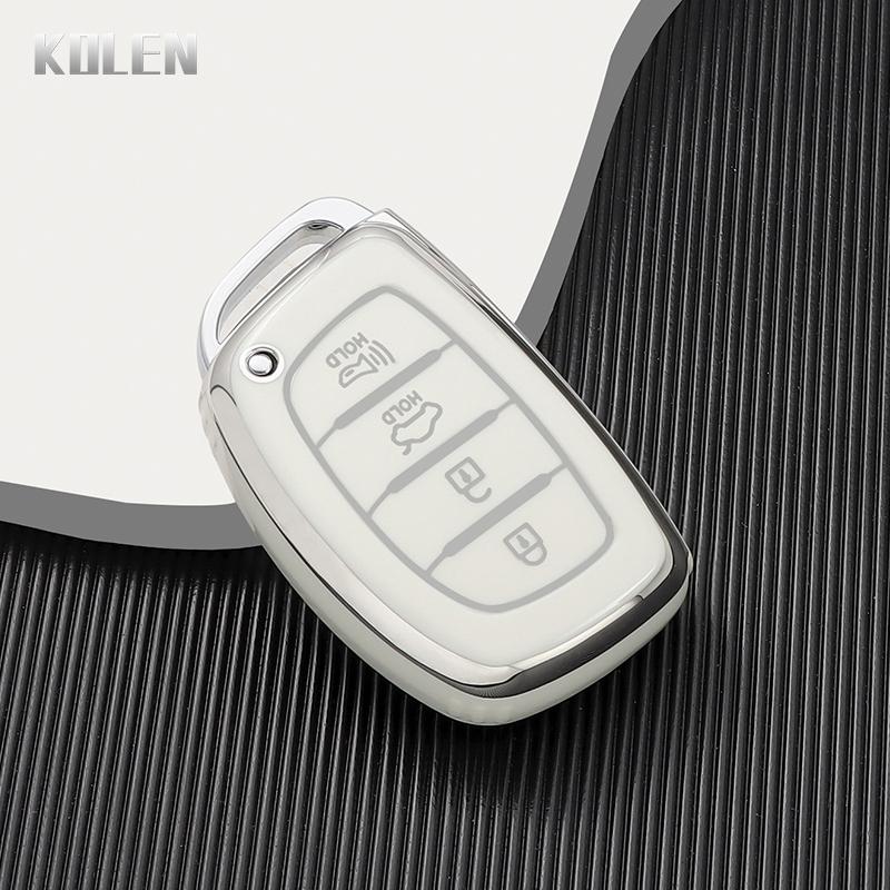 

Tpu Car Key Case Cover Fob For Hyundai Tucson Sonata Fe Creta Ix25 Ix35 Ix45 I10 I20 I30 I40 Verna Solaris Mistra Elantra Accent