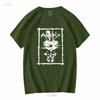 AMEBIX T shirt long or short sleeves vintage Washed Top For Everyday Wear graphic Stretched Casual streetwear Slightly fashion