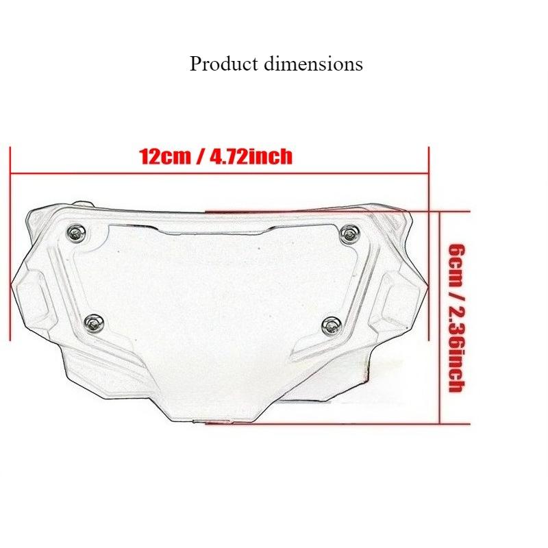 Motorcycle Headlight Cover Protective Sheet Suitable for Yamaha MT09 MT-09 MT 09 2024 2025Y-AMT Headlight Protective Cover
