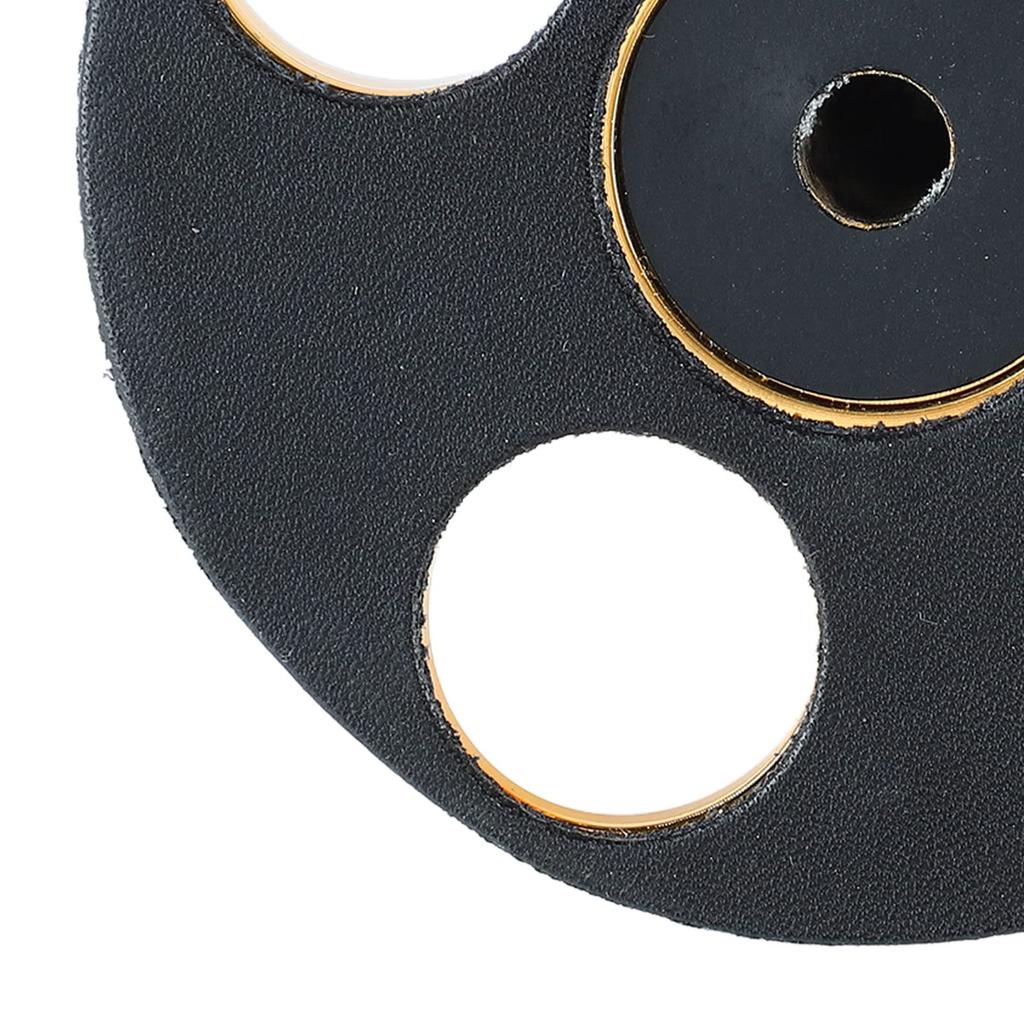 Gold Record Weight Stabilizer for Vinyl Turntables, Metal Record Disc Replacement, Gramophone