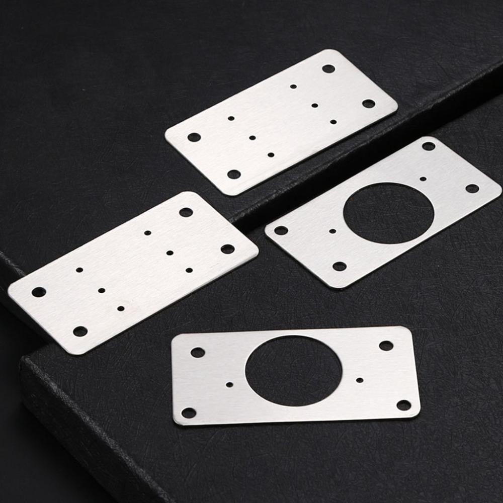 Stainless Steel with Screws Hardware Tools Home Improvement Cabinet Hinges Hinge Repair Plate