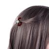 Simple Mini Small Hair Claws Diamond Crystal Korean Style Headwear Rhinestone Hairpin Female Hair Accessories Cherry Hair Claw