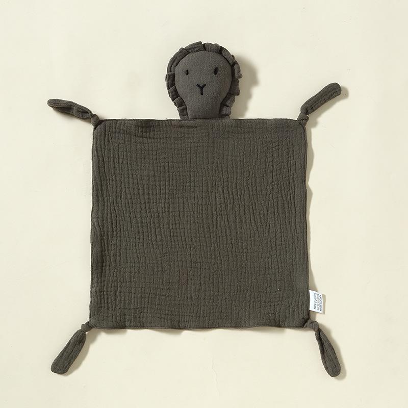 Pure Cotton Baby Comfort Toy: Rabbit Sleep Companion Crinkle Handkerchief