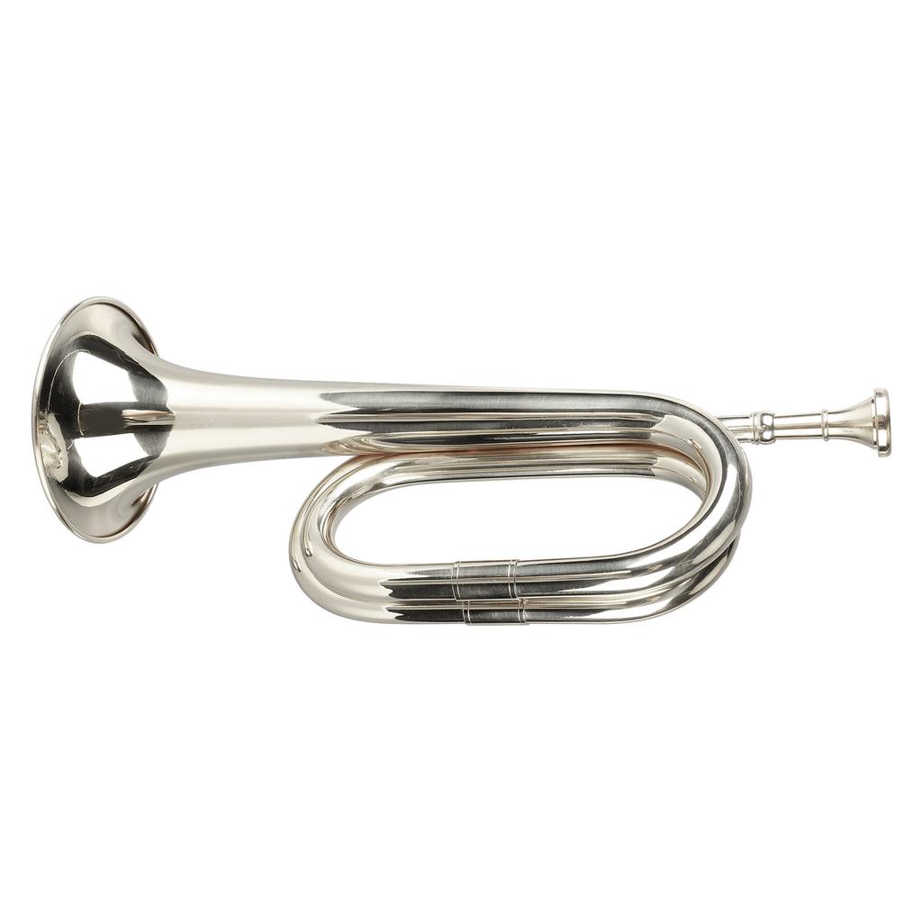 Military Style Trumpet C Key Brass Easy To Play Trumpet with Mouthpiece for Beginners Gift Silver