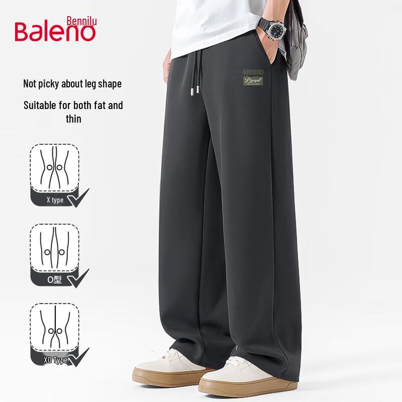 

Baleno Men s Heavyweight Wide-Leg Casual Pants 3XL