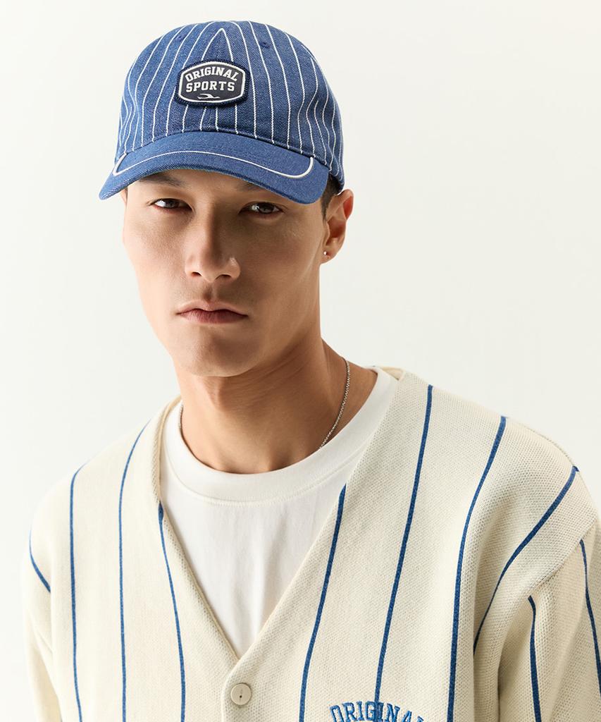 PRO-SPECS Vintage Stripe Ball Cap Navy