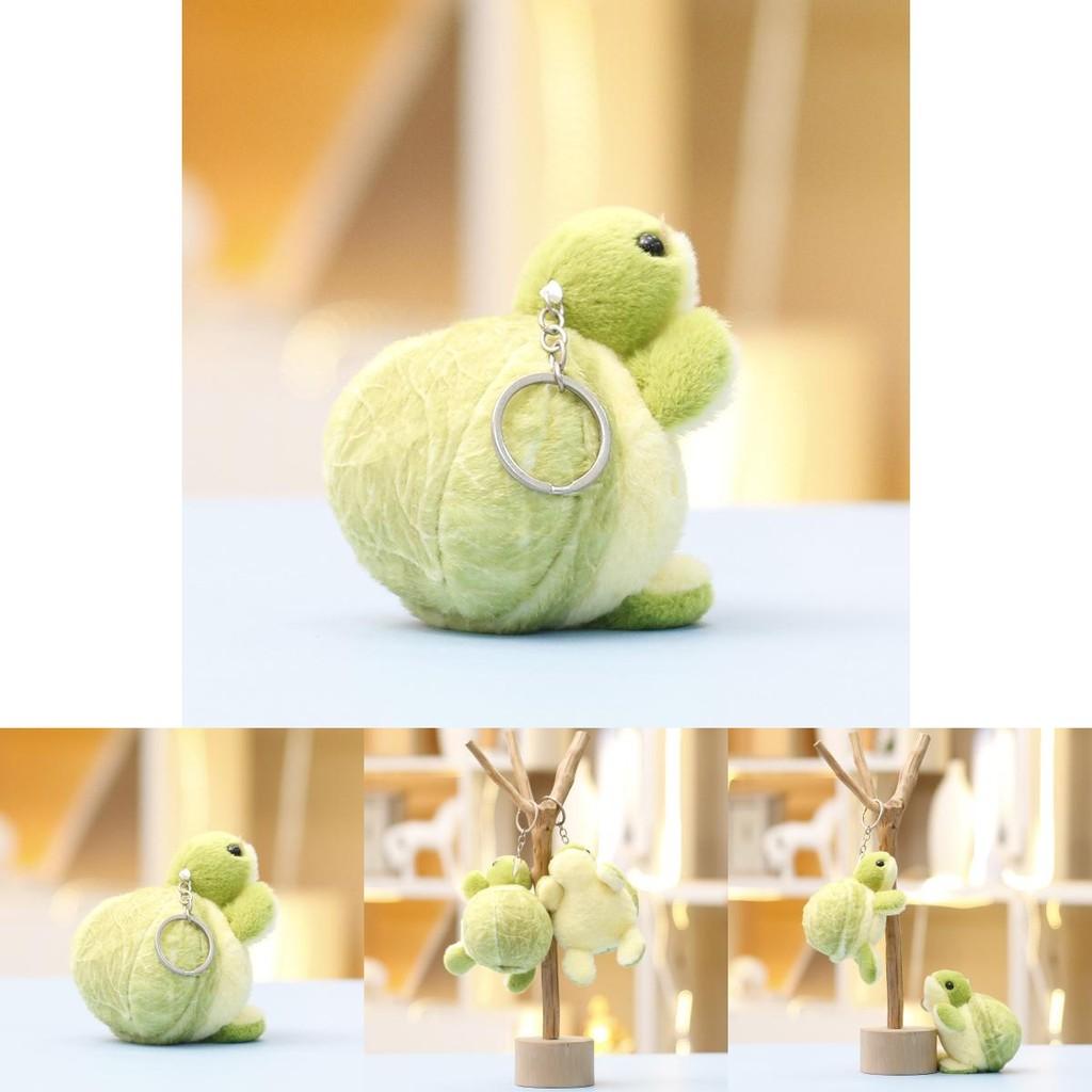 Vegetable Turtle Plush Keychain With Soft Pp Cotton Filling For Kids And Collectors