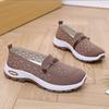 Breathable Summer Slip-on Shoes for Middle-aged & Elderly Women, Anti-slip Soft Sole, Lightweight