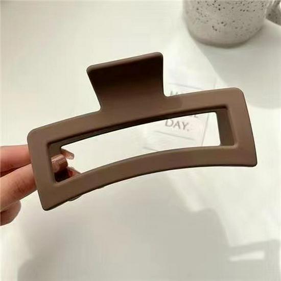 Oversized Square Hair Claw Clip - Headdress Hairpin for Women, New Shark Clip Style 2022.