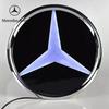 UPYLC1 C200 E300 Hot 2026 3D Car Front Grill Logo Light For Mercedes Benz W204 GLK/GLA/GLS/SLK Class 2013-2019 LED Badge Emblem Luminou