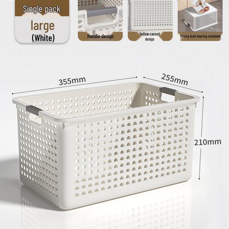 Sundries Storage Box for Toys, Snacks, and Wardrobe - Plastic Organizer for Home, Living Room, or Desktop Use