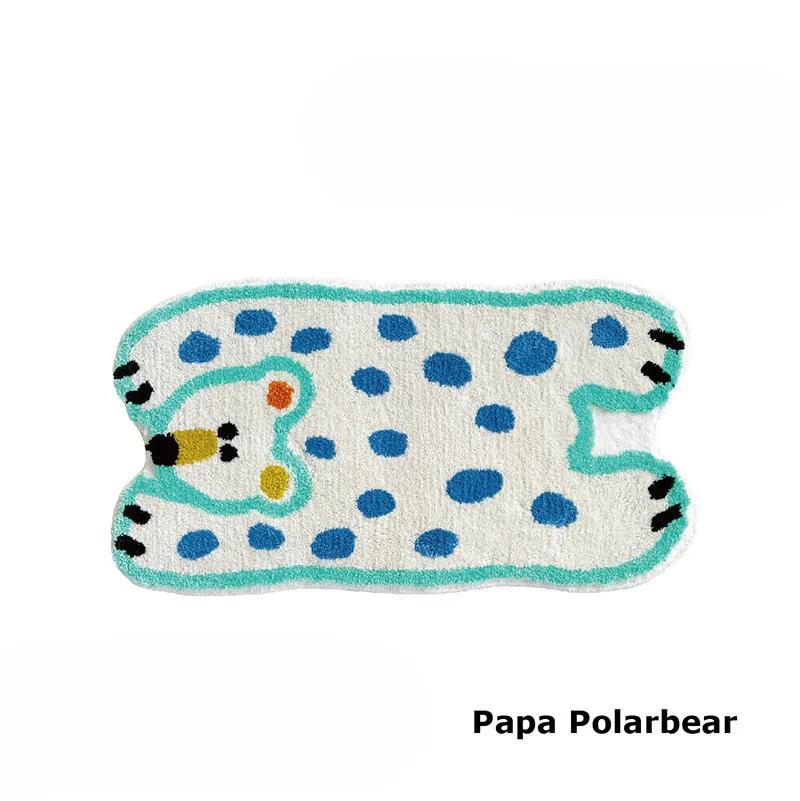 

Мультяшный имитация кашемира мягкий ковер для гостиной противоскользящий коврик для ванной комнаты украшение для спальни детский коврик для ванной комнаты сезоны 40x60cm