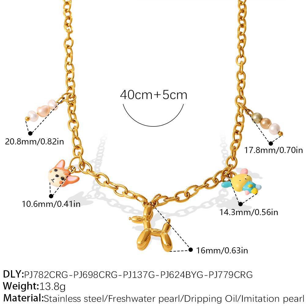 

Sweet Style Cute Cartoon Bear Necklace Pendant for Daily Commute and Dating