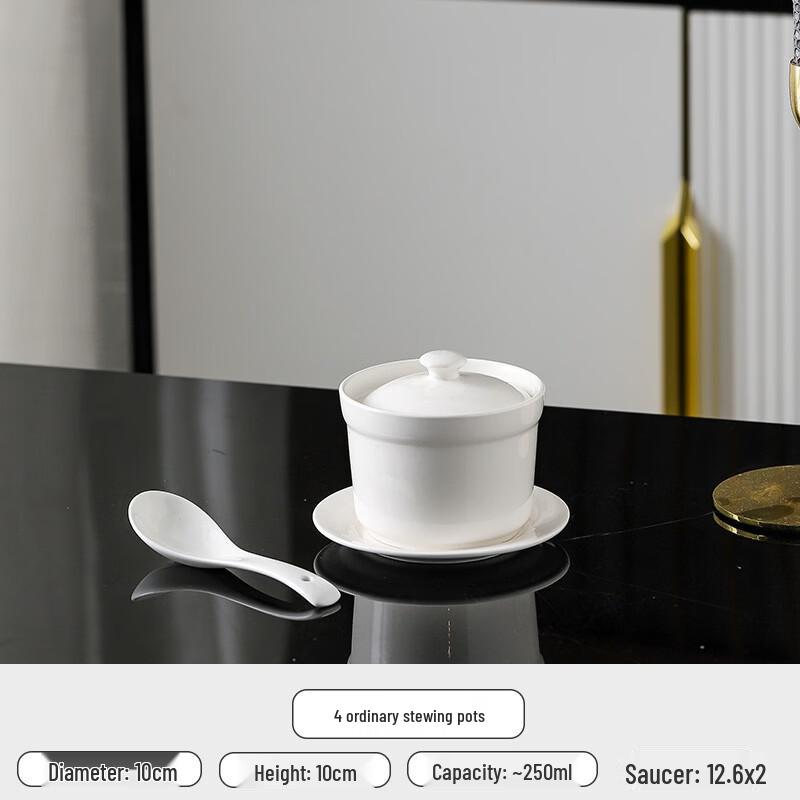 Ceramic Double Boiler Stew Pot